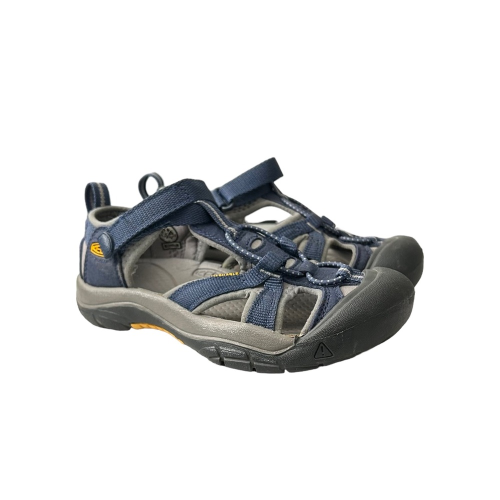 KEEN Newport Blue Waterproof Closed Toe Hiking Sandals Shoes Youth Kids … - Picture 1 of 9